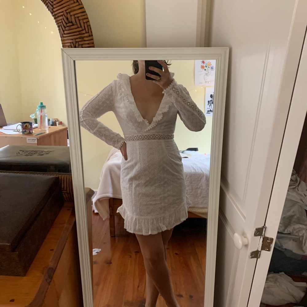 Hello Molly White Dress